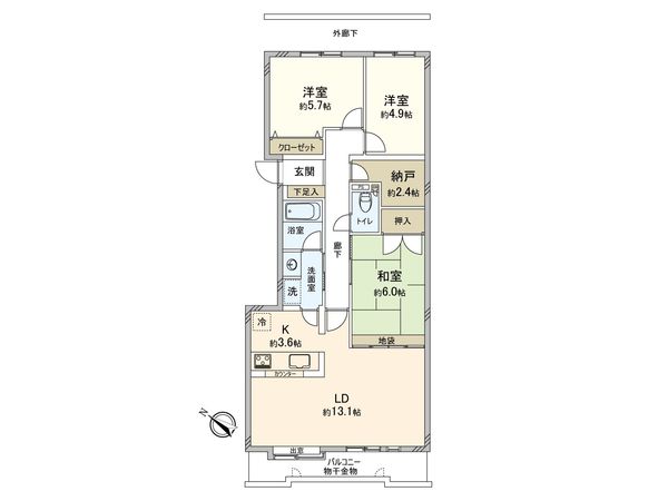 間取図(平面図)