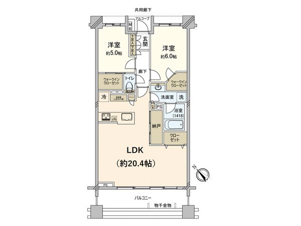 ディアスタ梶ヶ谷ヒルズ 間取図(平面図)