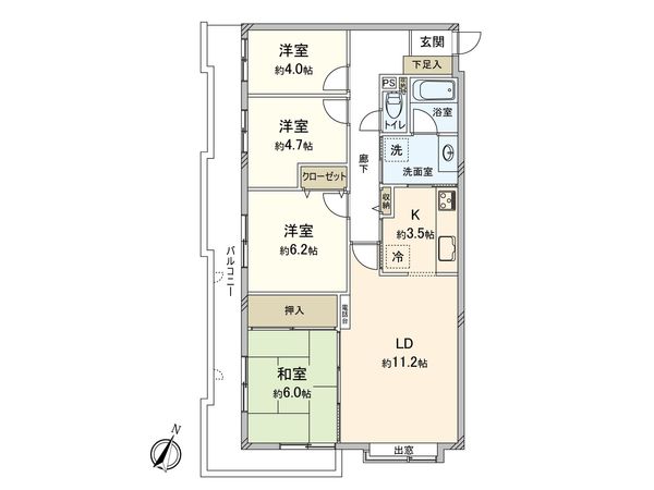間取図(平面図)