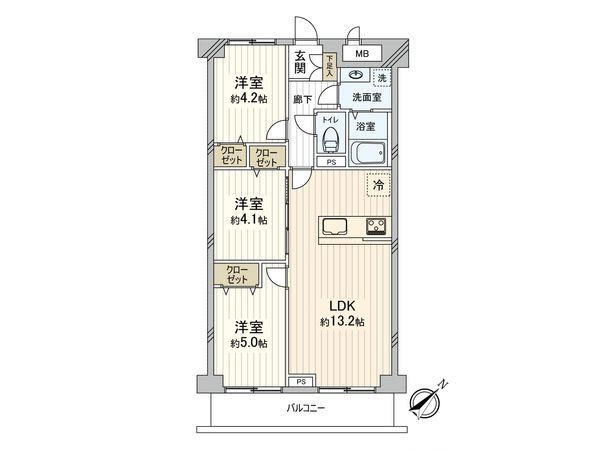 鷺沼台スカイマンション 間取図(平面図) 鷺沼台スカイマンション 間取図(平面図)