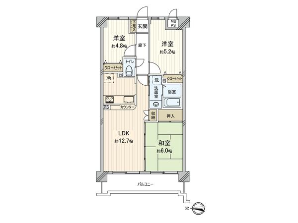 間取図(平面図)