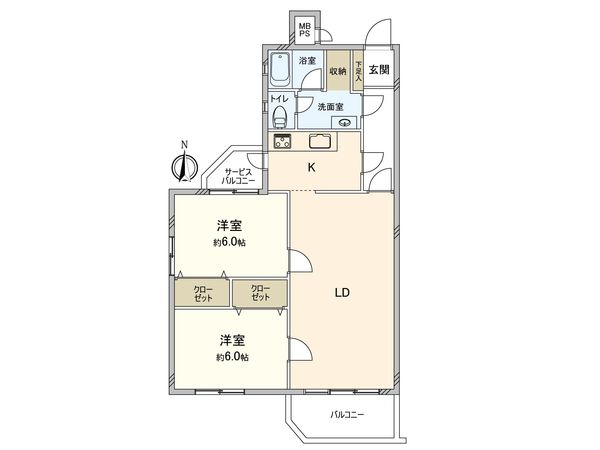 東急ドエル宮前平ビレジ B棟 間取図(平面図) 東急ドエル宮前平ビレジ B棟 間取図(平面図)