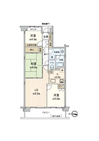 間取図(平面図)
