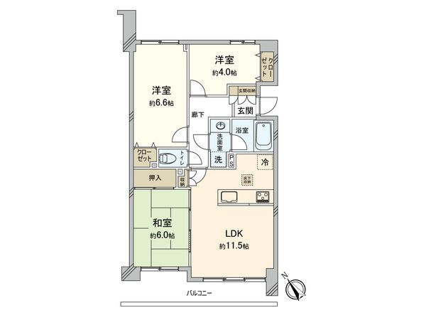 宮崎台南パーク・ホームズ弐番館 間取図(平面図) 宮崎台南パーク・ホームズ弐番館 間取図(平面図)