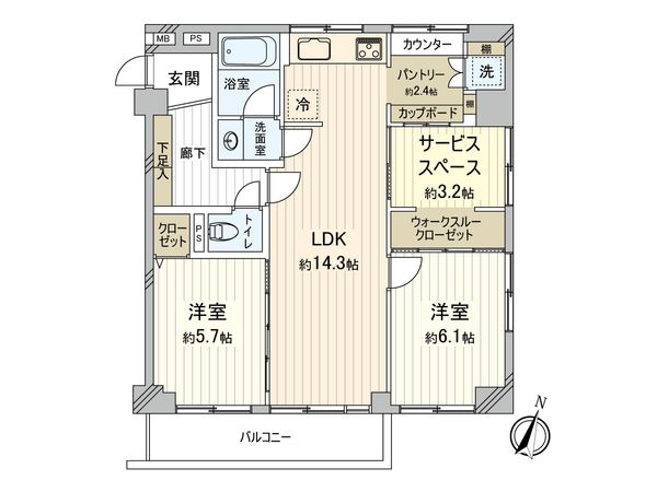鷺沼スタードエリング 間取図(平面図) 鷺沼スタードエリング 間取図(平面図)