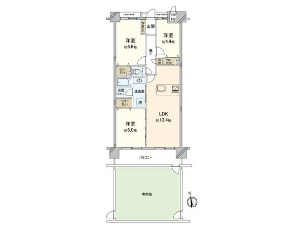 間取図(平面図)