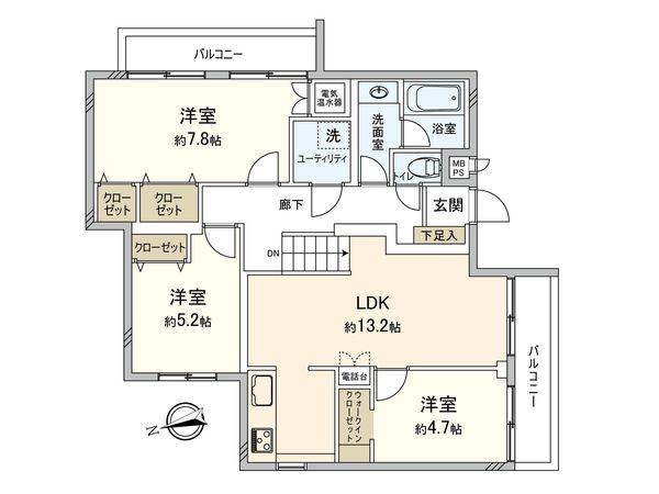 間取図(平面図)