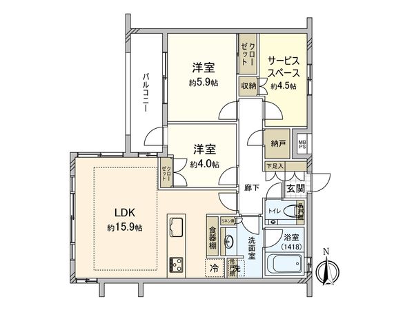 間取図(平面図)