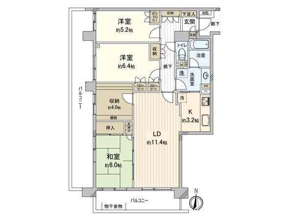 鷺沼東パーク・ホームズ2番館 間取図(平面図) 鷺沼東パーク・ホームズ2番館 間取図(平面図)