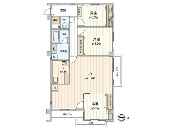 間取図(平面図)