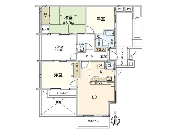 間取図(平面図)