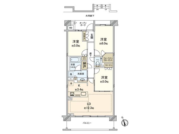 間取図(平面図)