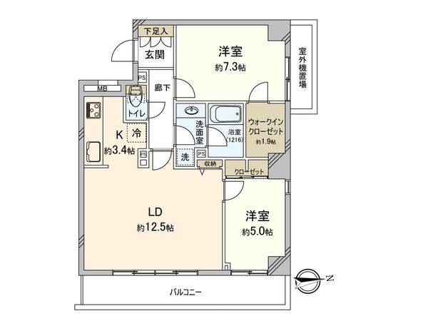 間取図(平面図)
