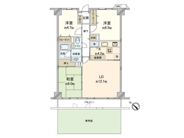 鷺沼ハウス 間取図(平面図) 鷺沼ハウス 間取図(平面図)