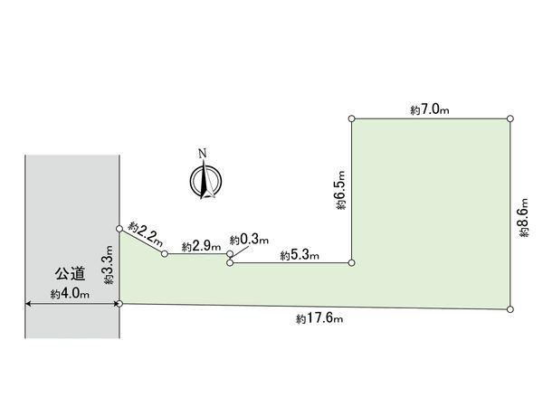 港北区新吉田東5丁目(土地) 区画図 港北区新吉田東5丁目(土地) 区画図