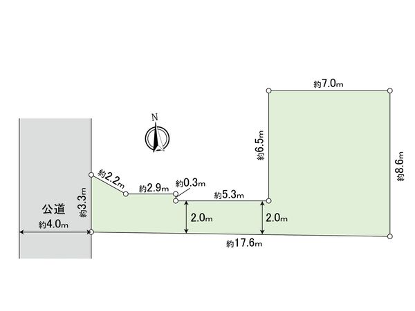 港北区新吉田東5丁目(土地) 区画図 港北区新吉田東5丁目(土地) 区画図