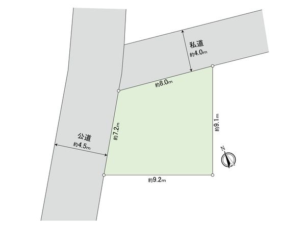 鶴見区駒岡4丁目(土地) 区画図 鶴見区駒岡4丁目(土地) 区画図