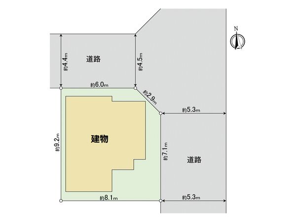 港北区新吉田東6丁目(土地) 区画図 区画図