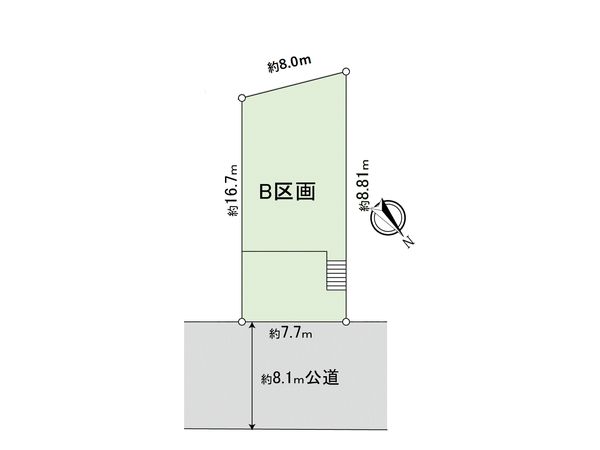 港北区新羽町(土地)B区画 土地写真 港北区新羽町(土地)B区画 土地写真