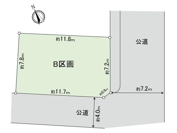 港北区高田東1丁目(土地) 区画図 港北区高田東1丁目(土地) 区画図