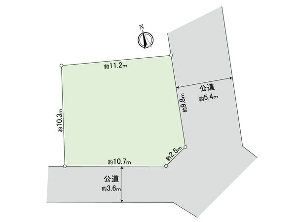 神奈川区六角橋3丁目(土地) 区画図 神奈川区六角橋3丁目(土地) 区画図