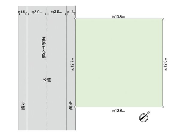 港北区新吉田町(土地) 区画図 港北区新吉田町(土地) 区画図