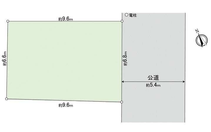港北区綱島東4丁目(土地) 区画図 港北区綱島東4丁目(土地) 区画図