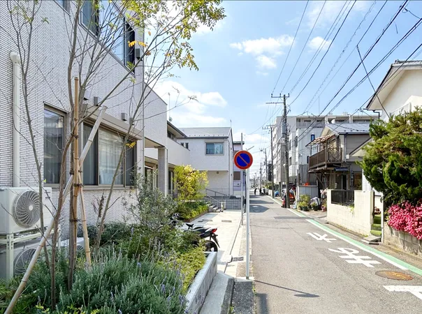 前面道路
