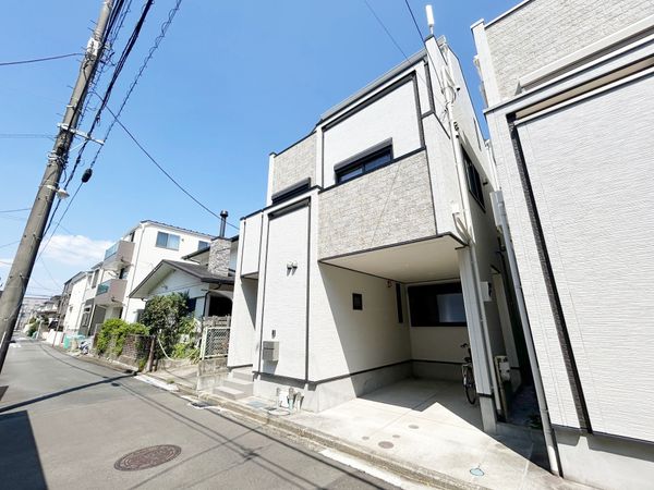 港北区綱島西3丁目(戸建) 前面道路含む外観 港北区綱島西3丁目(戸建) 前面道路含む外観