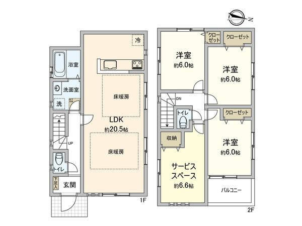 間取図(平面図)