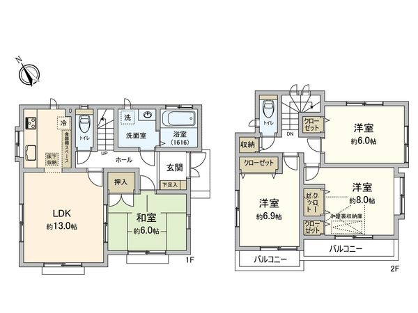間取図(平面図)