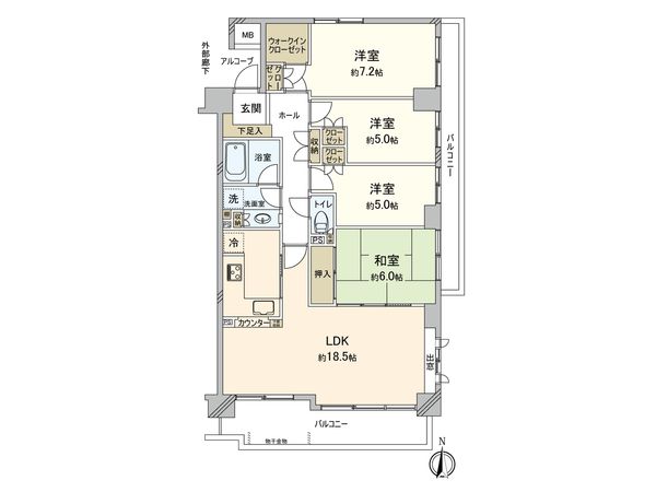 間取図(平面図)