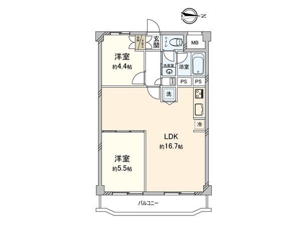 豊栄綱島マンション 間取図(平面図) 豊栄綱島マンション 間取図(平面図)