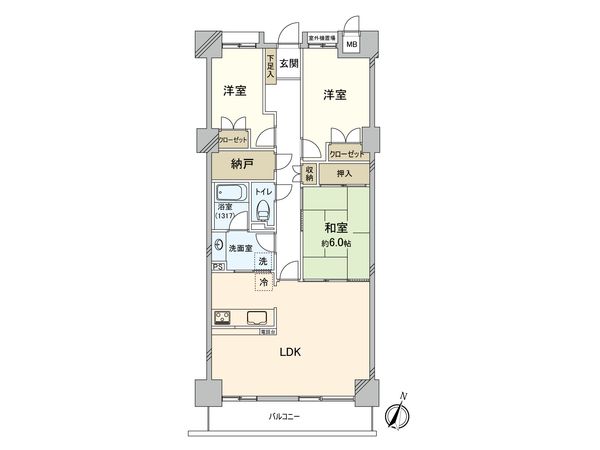 間取図(平面図)