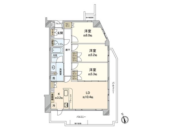 間取図(平面図)
