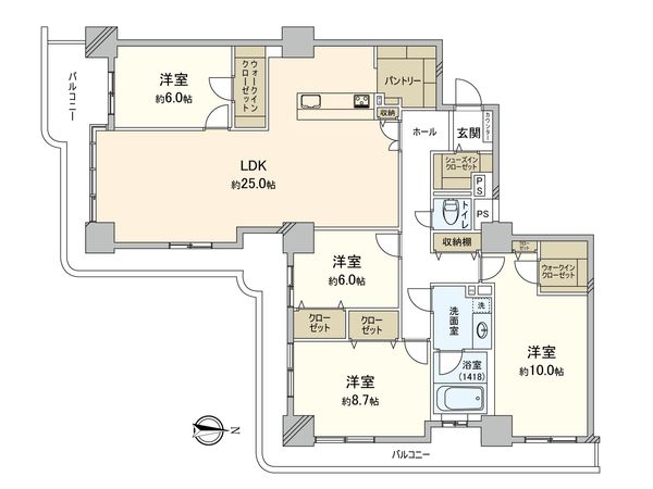 間取図(平面図)