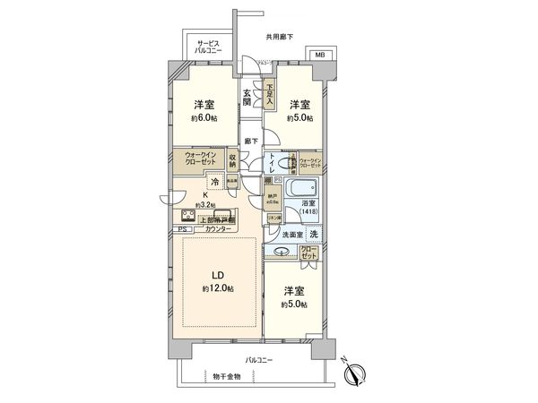 間取図(平面図)