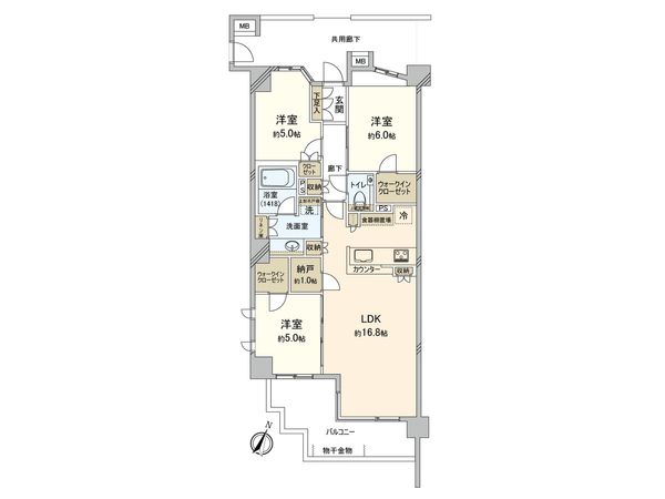 リストレジデンス大倉山ヒルサイドテラス 間取図(平面図) リストレジデンス大倉山ヒルサイドテラス 間取図(平面図)