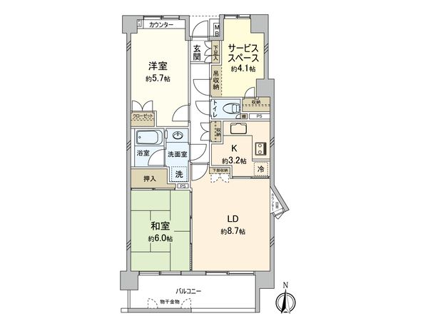 大倉山北パークホームズ弐番館 間取図(平面図) 大倉山北パークホームズ弐番館 間取図(平面図)