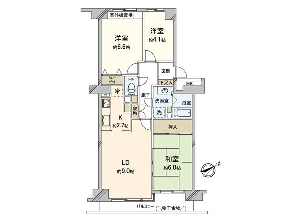 綱島パーク・ホームズ 間取図(平面図) 綱島パーク・ホームズ 間取図(平面図)