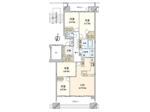 グリーンサラウンドシティ 参番街 間取図(平面図) グリーンサラウンドシティ 参番街 間取図(平面図)