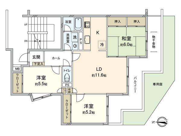 間取図(平面図)