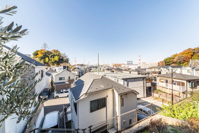 大倉山ヒルズ F棟 眺望 大倉山ヒルズ F棟 眺望