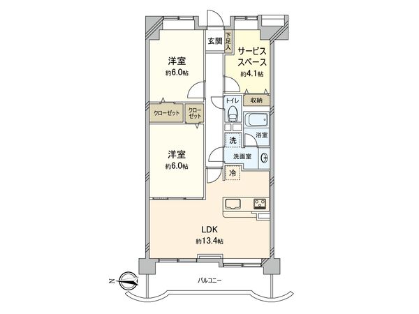 エンゼルハイム大倉山第3 間取図(平面図) エンゼルハイム大倉山第3 間取図(平面図)