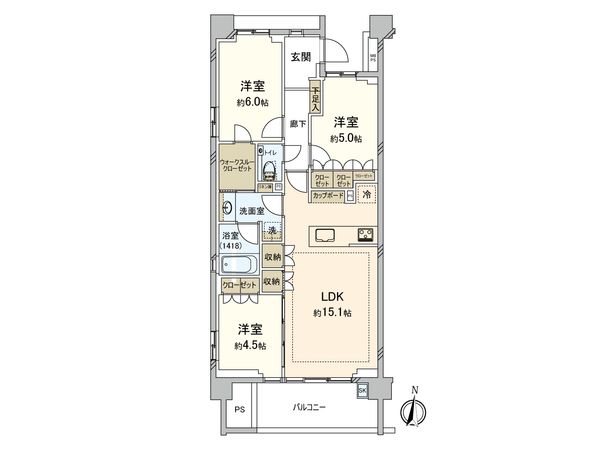 間取図(平面図)