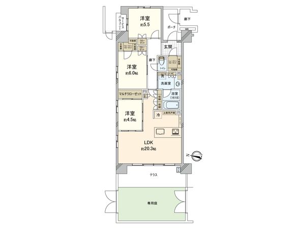 間取図(平面図)