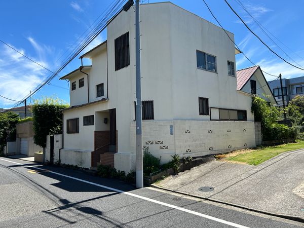 上野毛4丁目土地 前面道路含む外観 上野毛4丁目土地 前面道路含む外観