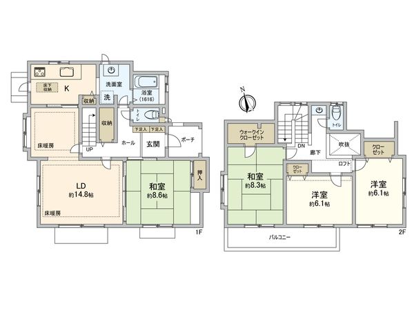 間取図(平面図)