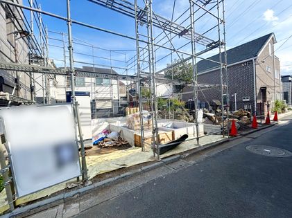 野沢1丁目借地権付新築戸建 外観
