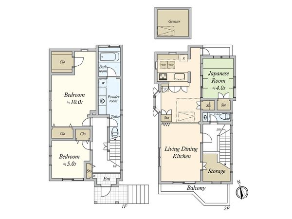 間取図(平面図)